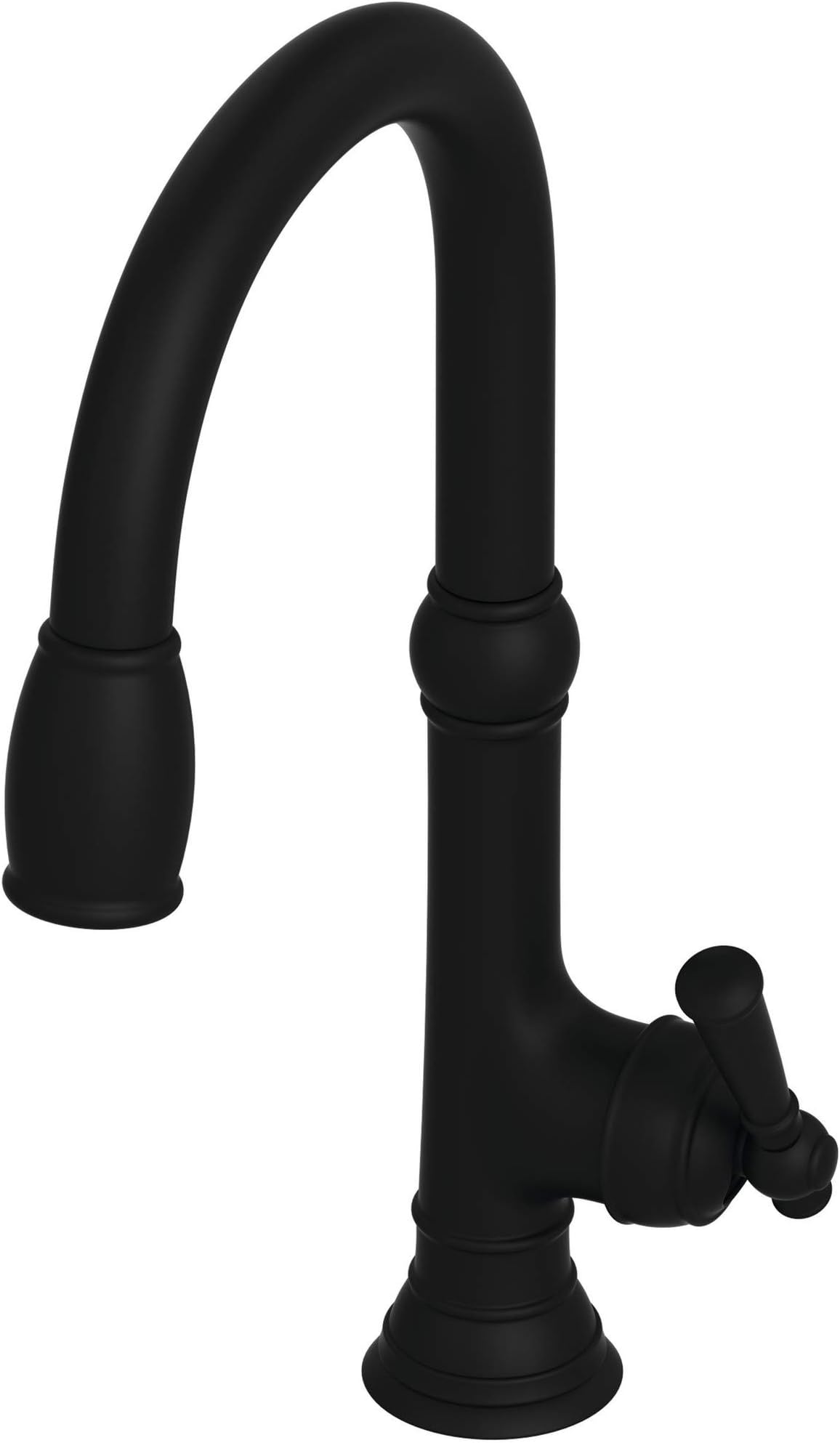 Newport Brass 24705103 Jacobean Kitchen Faucet with Metal Lever Handle