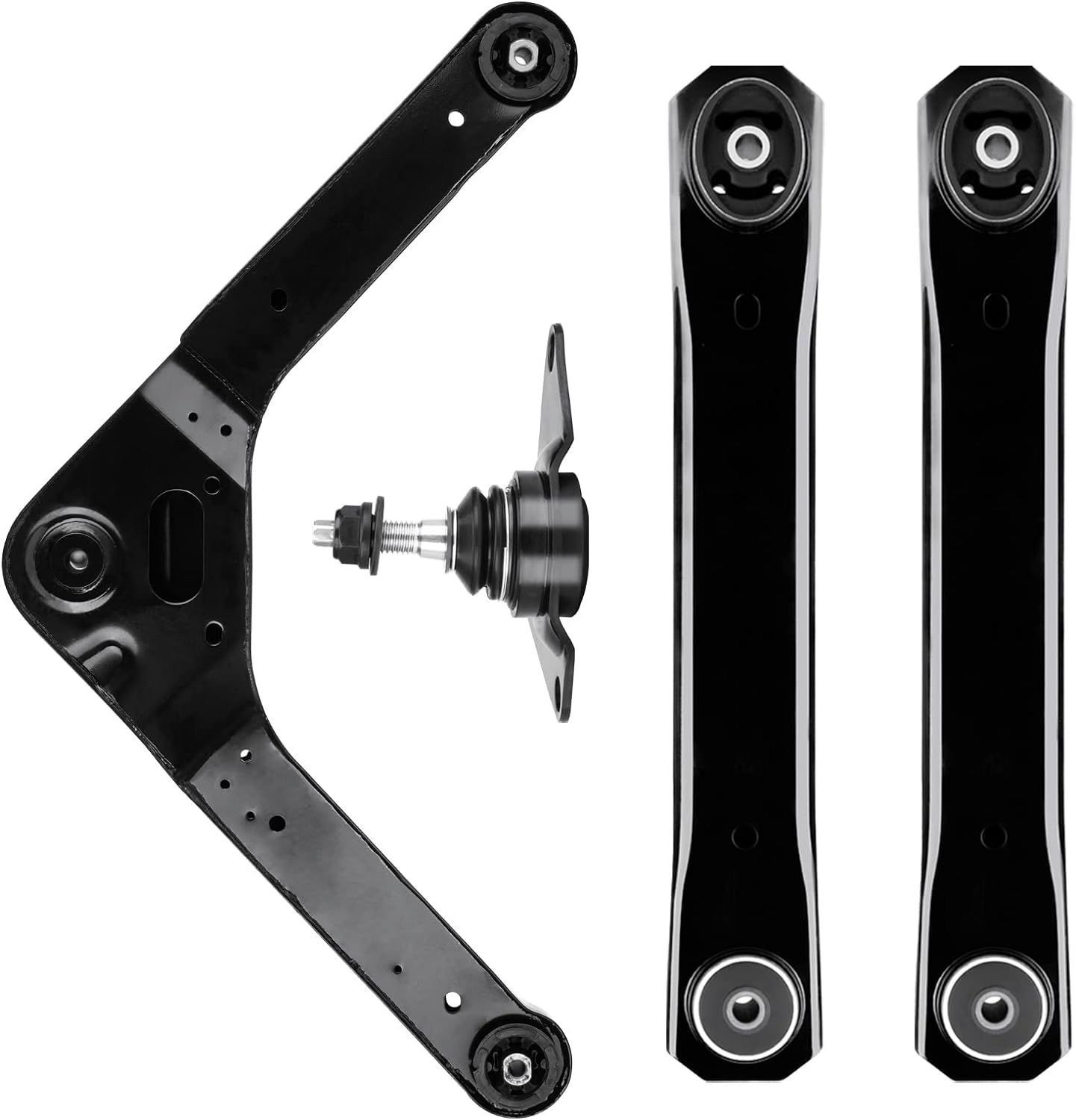 4pcs rear upper and lower control arm with ball joint for jeep grand cherokee 1999-2004 suspension kit k643183 k641869 k7450