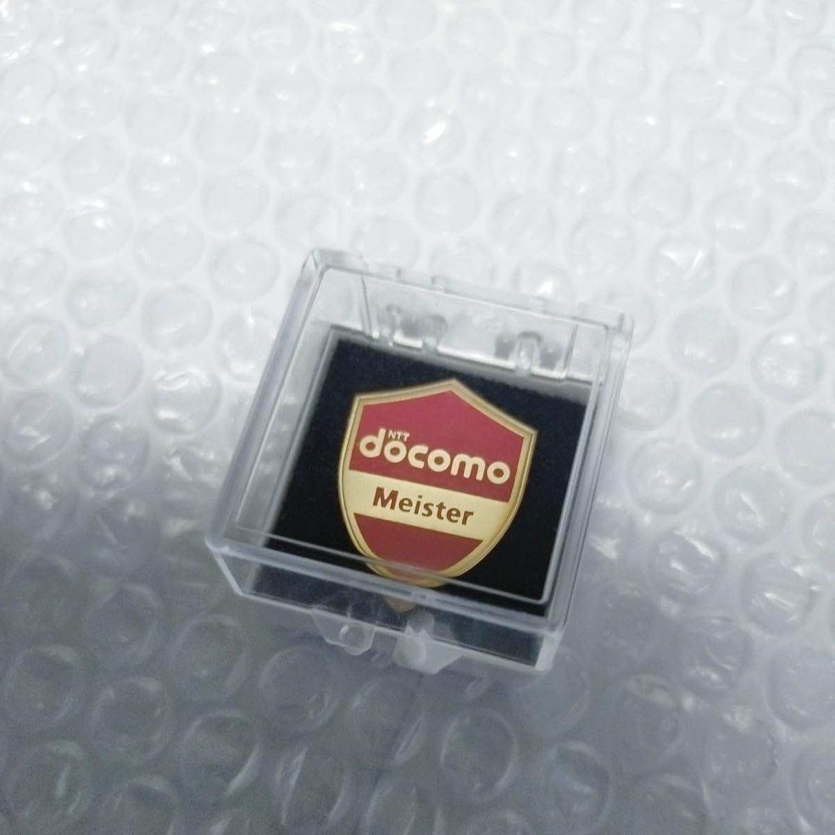 Amazon | docomo ドコモ スタッフ マイスター ピンバッジ 制服 資格 
