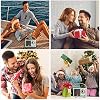 Dosmix Bocina Bluetooth retro, decoración vintage pequeña, lindo regalo de cumpleaños azul | Regalos para mujeres, adolescentes, mini portátil inalámbrica de estilo antiguo para cocina, escritorio, dormitorio, oficina, exteriores, accesorios 8