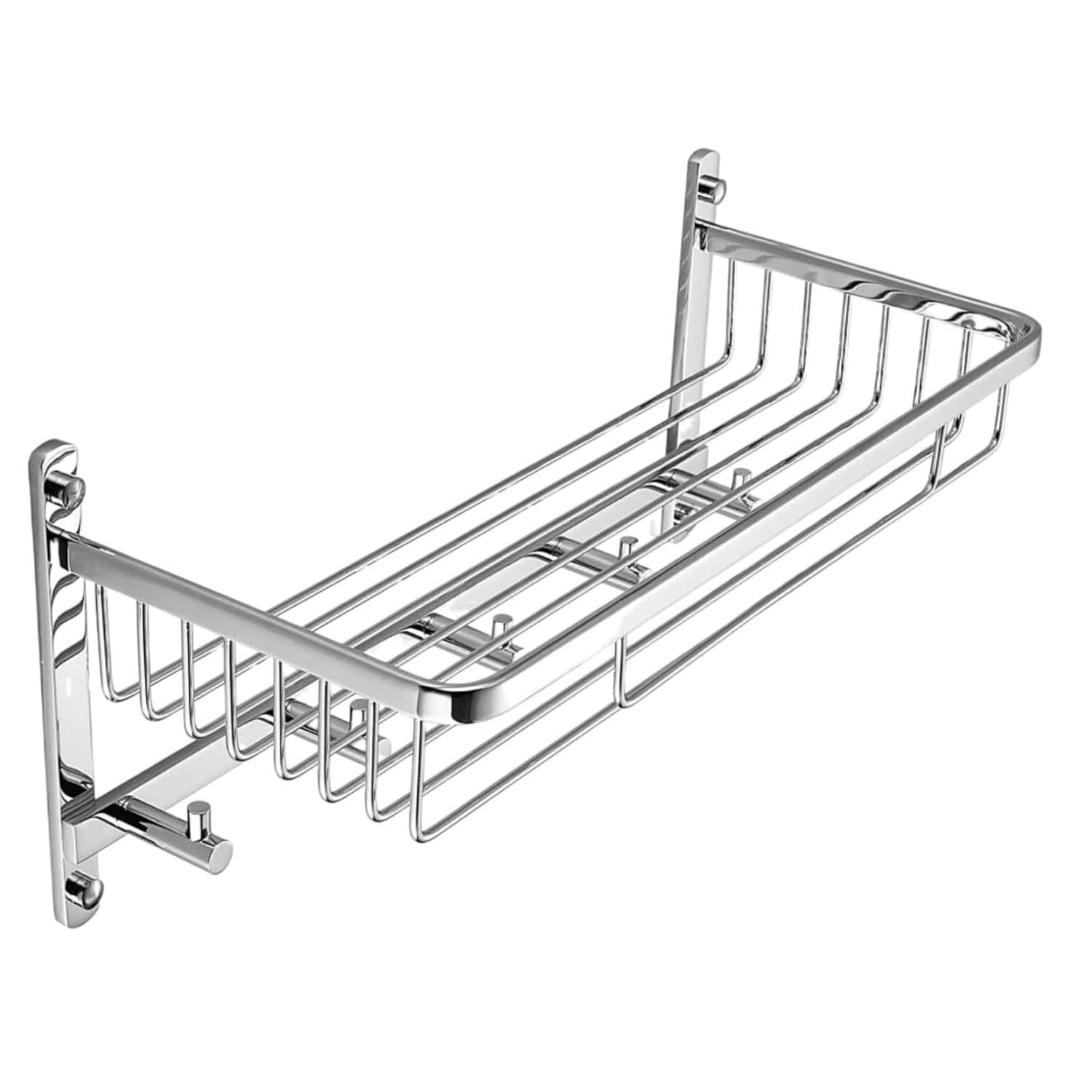 DOUYUANSHI Shower Caddy Bathroom Shelf Shower Organizer Shower Shelves Wall Mounted Shower Shelf Brass Chrome Bathroom Basket Storage