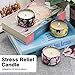 Howemon Scented Candles Gift Set, Natural Soy Wax Portable Travel Tin Candles Women Gift with Strongly Fragrance Essential Oils for Stress Relief and Aromatherapy - 16 Pack