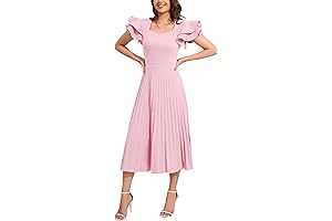 Youthful Elegance Personified: COGIC Maxi Dress