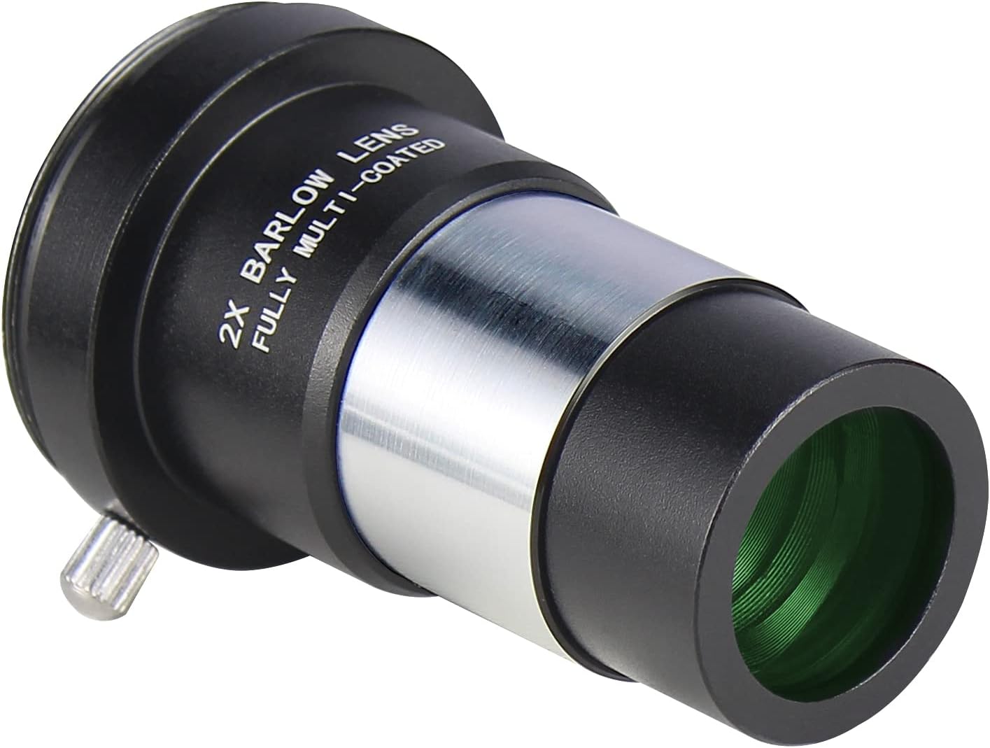 Celticbird 2X Barlow Lens 1.25 inch Telescope Accessory, Double The Magnification, 2X Magnification,Fully Multi-Coated Metal, 1.25” Telescope Accessory with M42 Thread