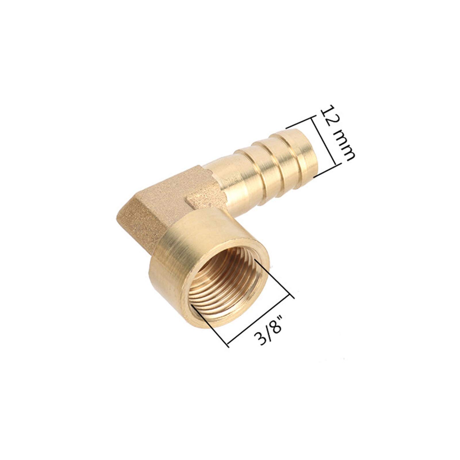 Connecteur en cuivre durable 14mm pour tuyau de cuisine