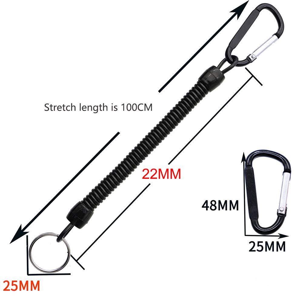 Cordino magnetico da pesca antiscivolo facile sgancio fissaggio