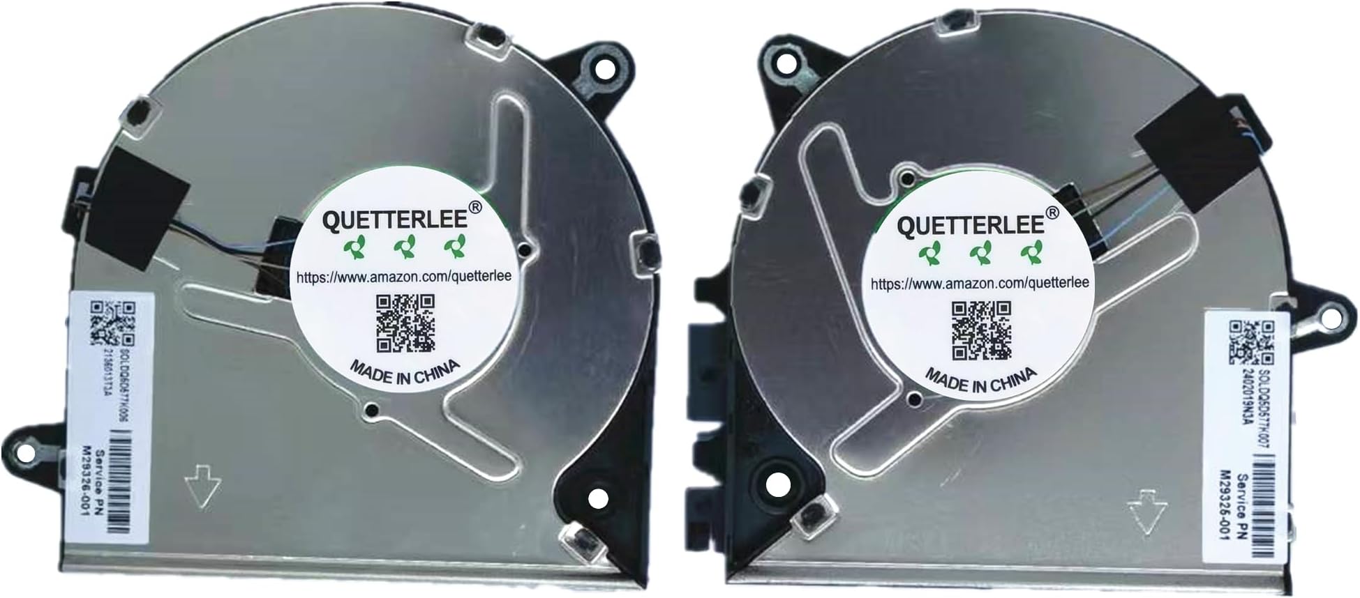 New CPU + GPU Cooling Fan for HP ZBook Power 15 G7 Zbook Power 15 G8 Zbook Power 15 G9 ZHAN99 G3I HSN-Q26C ZHAN99 G4I HSN-Q36C Series M29326-001 M29325-001 EG75070S1-C600-S9A EG75070S1-C610-S9A Fan