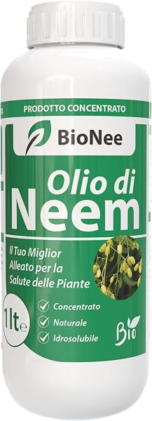 Olio di Neem - insetticida naturale biologico solubile in acqua (1 litro) - 2