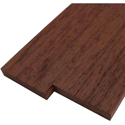 Wenge Lumber Boards - 3/4" x 4" (2 Pcs) (3/4" x 4" x 24")