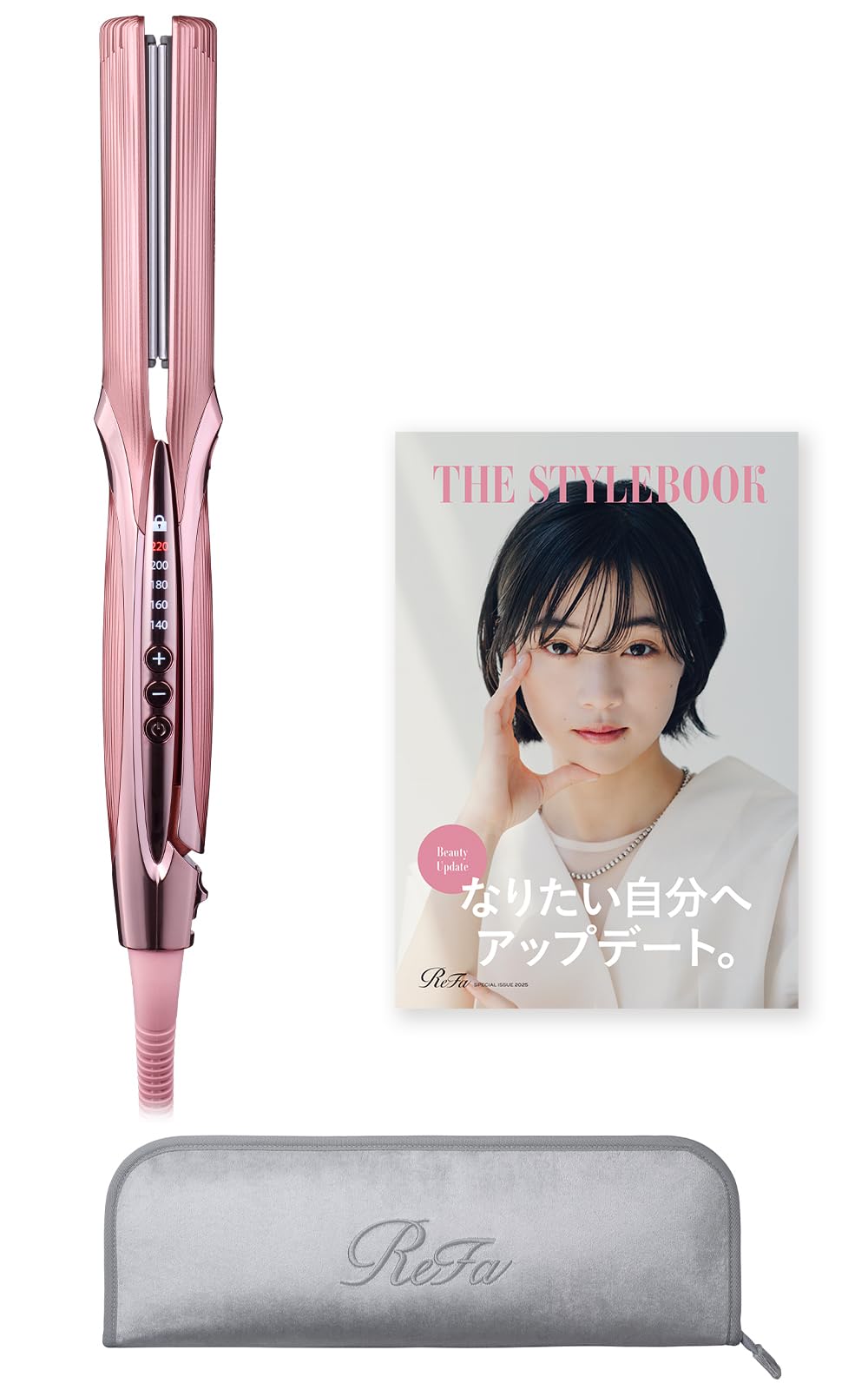 ReFa ストレートヘアアイロン ピンク リファストレートアイロン プロ- ReFa STRAIGHT IRON PRO | 商品情報