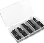 M6 x 20mm 25mm 30mm 35mm 40mm Hex Socket Head Cap Screws Bolts 12.9 Grade Alloy Steel, Black Oxide Finish, Metric Allen Hex Drive, Machine Fully Threaded, Assortment Kit 50PCS