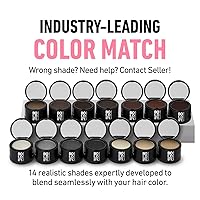 Vista 3 de BOLDIFY Polvo de línea capilar (GRANDE, 10g/0.35 oz), color de cabello para retoque de raíces para cobertura de canas, polvo para el cabello que