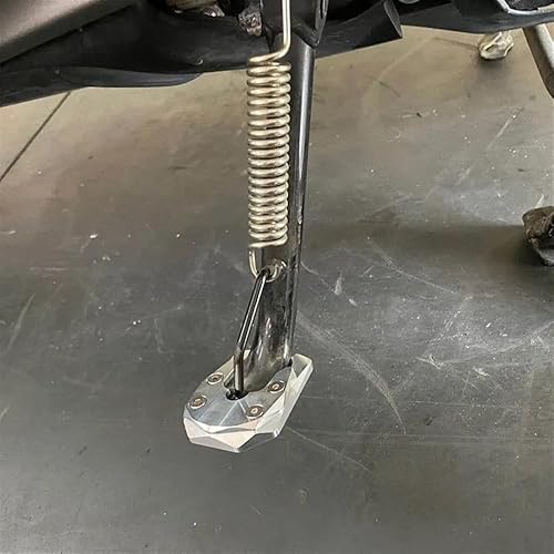 Miniatura 4 de Motorcycle Side Stand pad Motorcycle Accessories Kickstand Side Stand Extension Enlarger Pad Side Bracket for Y&AMAHA Xmax X-MAX 125 250 300 400