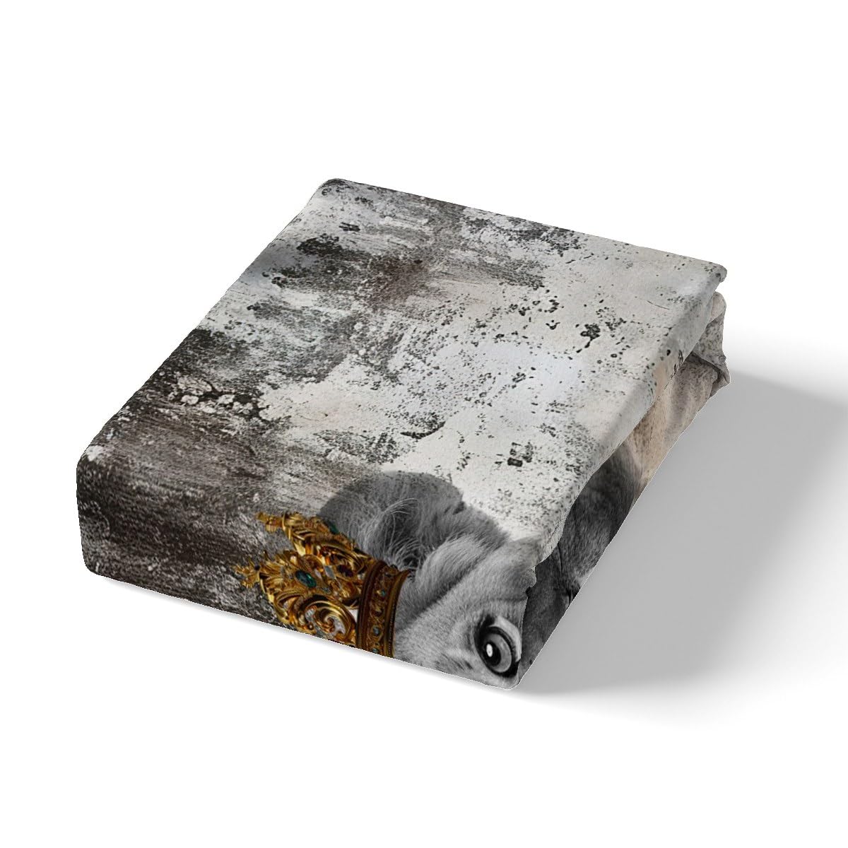 Homewish Bettwäsche-Set Mit Löwen-Print – King Size, 4-teilig, Mikrofaser – Wildes Design Fürs Schlafzimmer