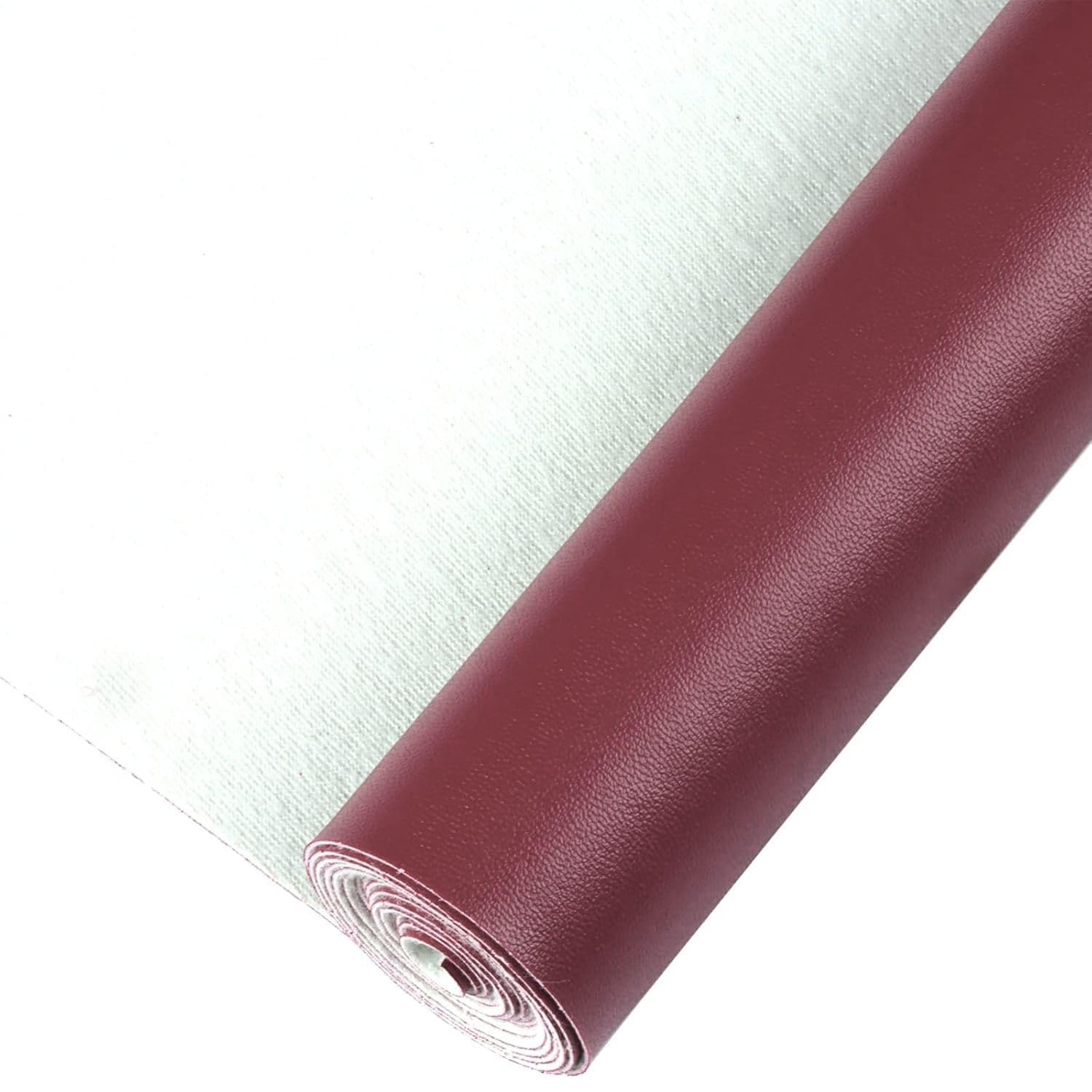 LIVECOOL Large Self-Adhesive Faux Leather Repair Patch Suitable for Sofa-Office Chair-Motorcycle Seat-Car-Chair-Furniture Repair - Quick Fix Leather Repair Patch (Maroon Leather 12 by 50 (2pc))-image-42