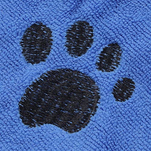 Roupão de Banho para Cachorro, Casaco de Secagem para Cães e Gatos, Roupão de Secagem Rápida Altamen