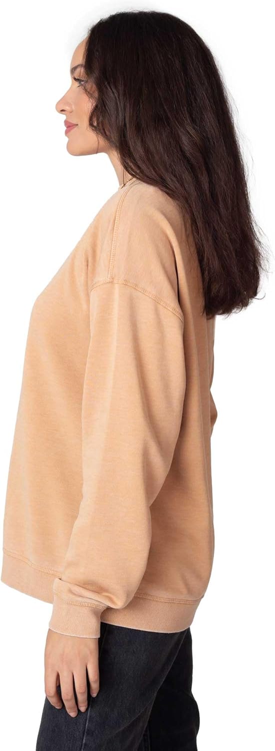 chicka-d NCAA womens Burnout Fleece Pullover