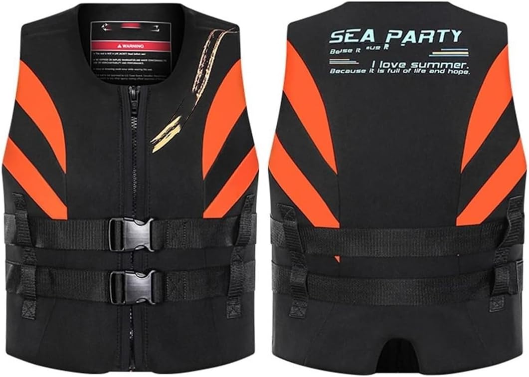 High Buoyancy Floating Gear, Neoprene Water Safety Apparel with Adjustable Buckles, for Kayaking, Surfing, Boating, Adults