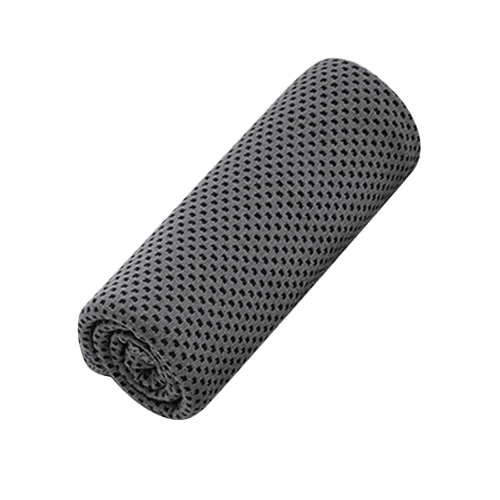 SECRET DESIRE Cooling Towel 12'X40' Sweat Absorbing Gym Towel for Fitness Workout Football Dark Gray-image-43