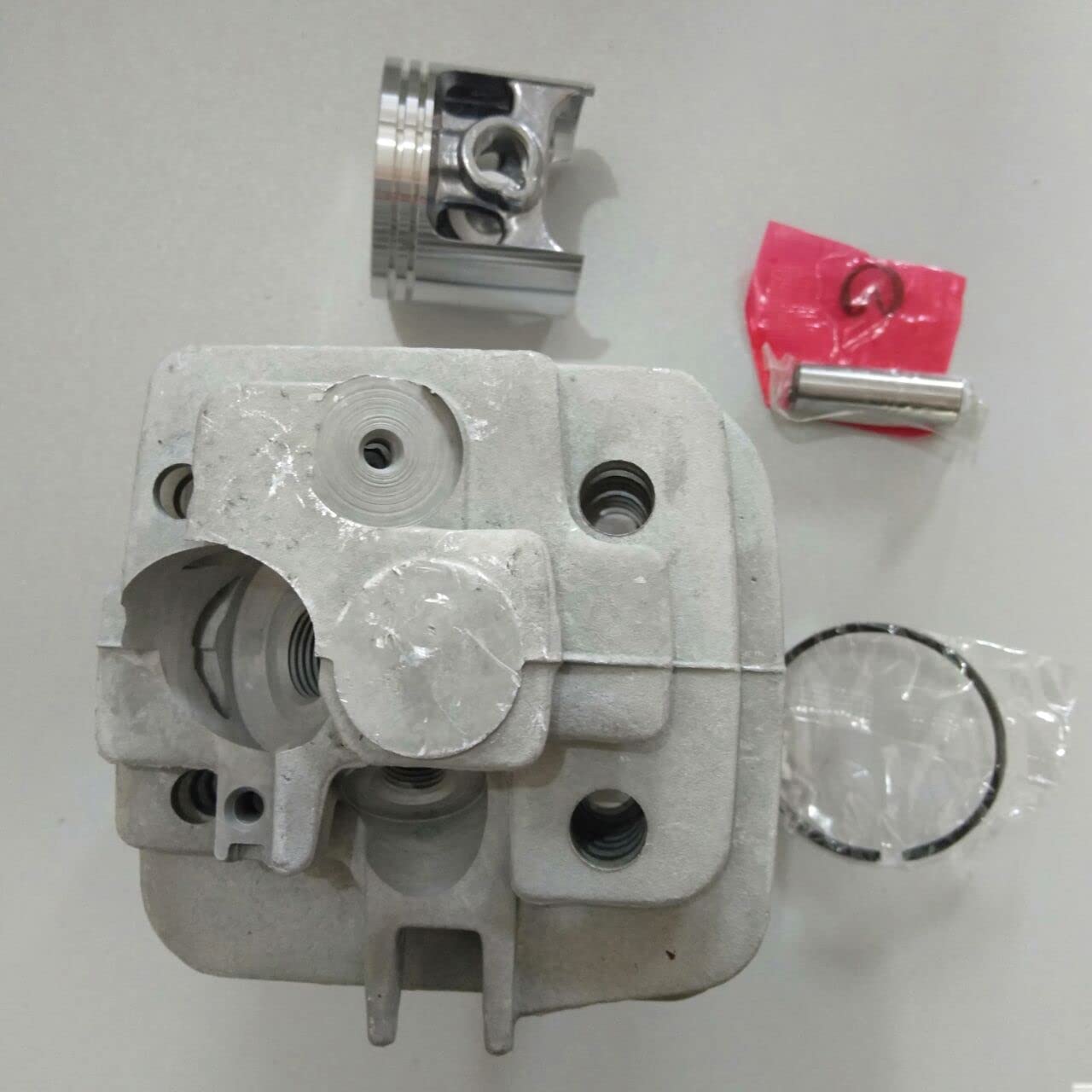 DUNLAP Nowy chromowany zestaw tłoka cylindra do piły łańcuchowej MS361 o otworze 47 mm