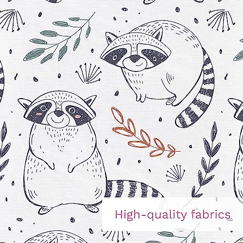 Portable Foldable Baby Travel Changing Mat, Raccoon - Image 4