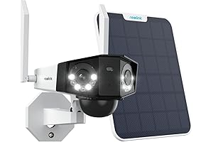 Rio Link Solar Camera: Dual 4K Cameras with 180° Field of Vision