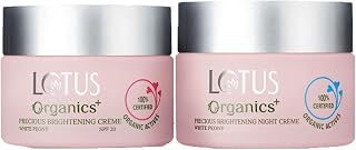Lotus Organics+ Precious Day Cream_50g + Night Cream_50g (Set of 2) Price In India