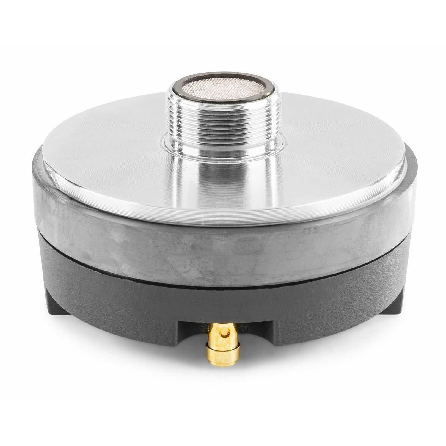 Skytec Moteur à Compression en Titane, 80 Watts, 8 Ohms, Bobine 44mm, Aimant 20 Oz, Connexion Vissée, Sonorisation Professionnelle, Rendement Élevé
