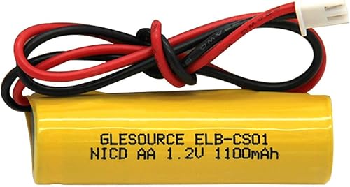 Miniatura 6 de Batería de luz de emergencia AA 1100mAh 1.2V compatible con ELB-CS01, EXR EL 122 C4T, Custom 332, Unitech OSA268 (paquete de 4)