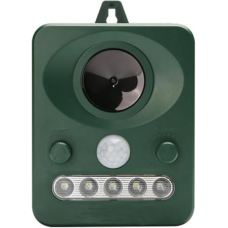 Amazon 猫よけ Netkey 動物撃退器 害獣撃退 超音波 ソーラー式 猫 鳥 犬 ネズミ 撃退 鳥害 対策 猫除け 鳥除け 犬除け 庭ガード 防滴構造 庭園を保護 太陽光充電とmicrousb充電 天候に合わせて充電方法を選ベる 害獣 害虫対策器