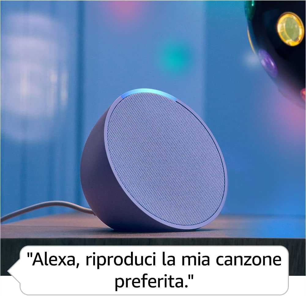 Echo Pop | Antracite, 2 pezzi + Sengled Smart Plug, compatibile con Alexa - Kit di base per Casa Intelligente