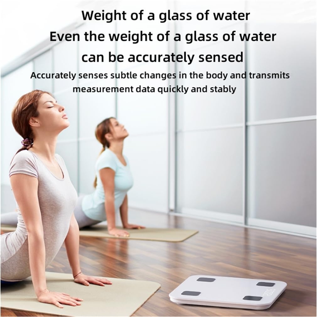 Digital Bathroom Weighing Machine, Smart Bathroom Digital Weighing Machine, Ultra-Precision Digital Accurate Bathroom Smart Scale for Muscle Composition