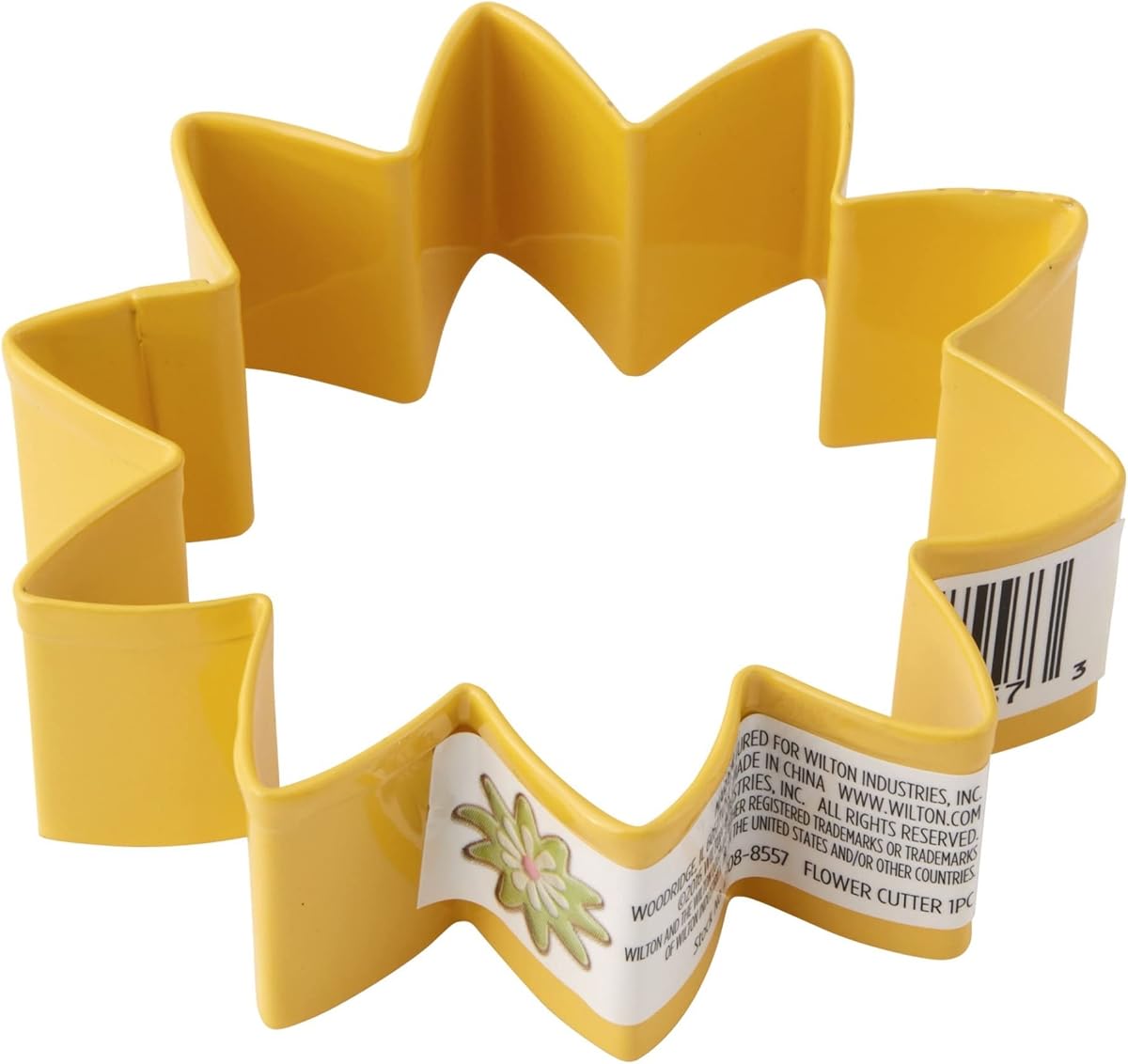 Cortador de galletas (3 pulgadas, flor)