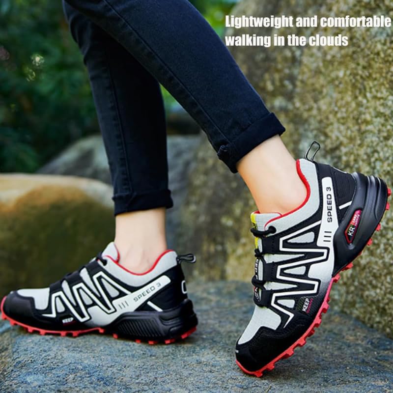 Shoes Men Women, Comfortable Breathable Non-Slip Slip-on Sneakers,Ortho Breathable ＆Lightweight for Working ＆Hiking3