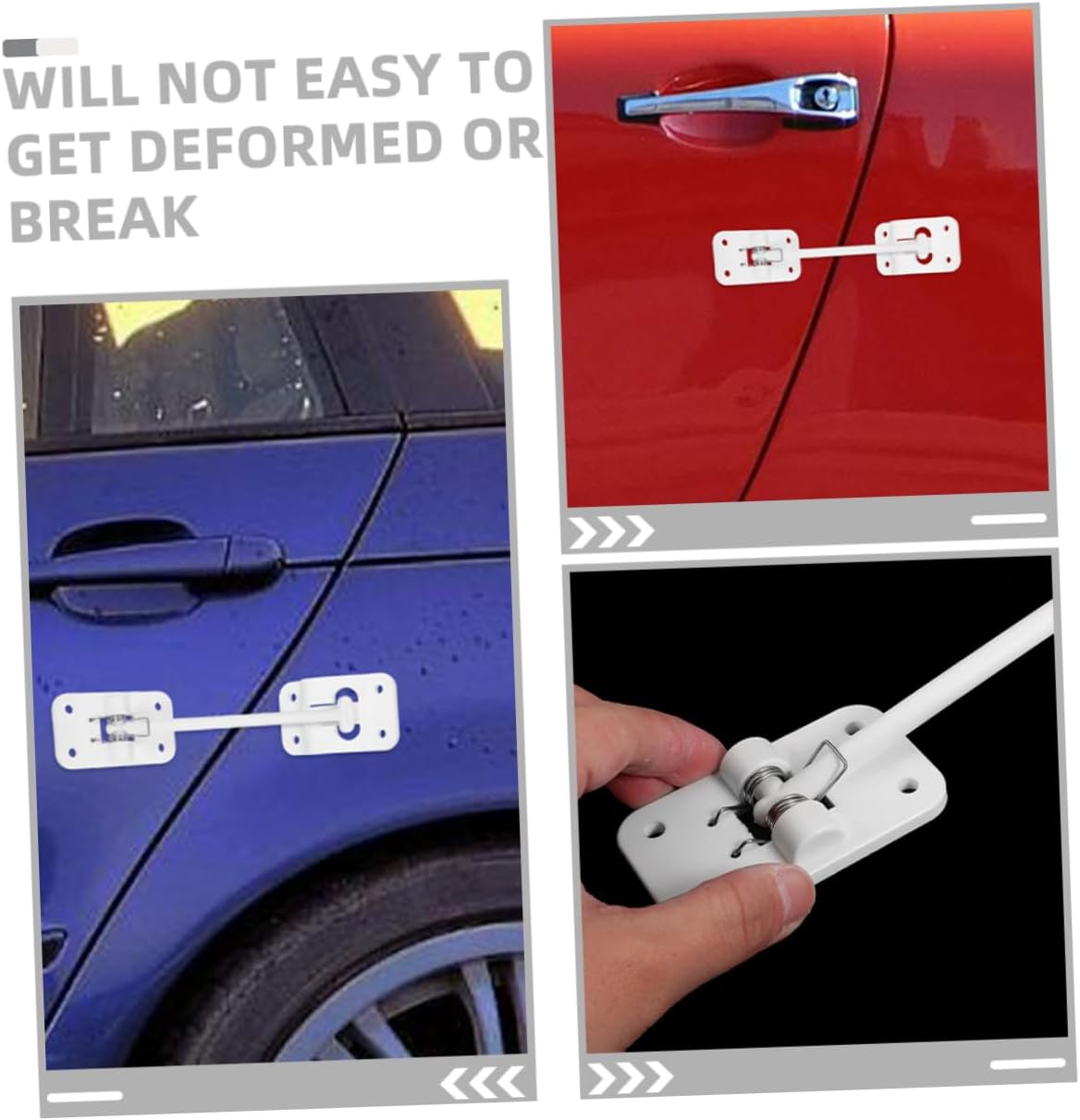 Alipis 2sets Rv Door Latch Trailer Door Holder for Cargo and Camper Easy to Install Windproof Hook Fit