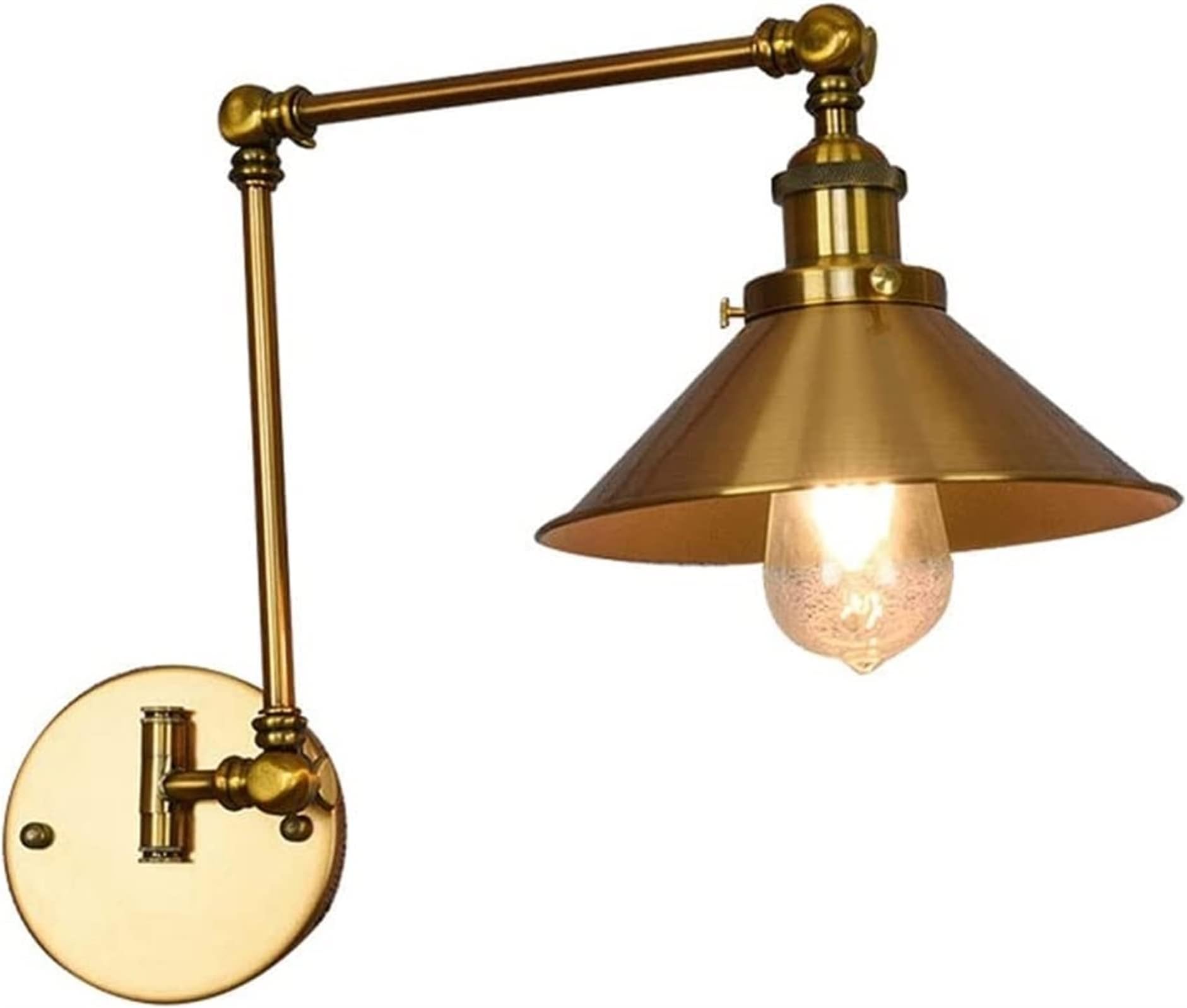 Sconces Vintage Adjustable Wall Lamp, Farmhouse Wall Light, Swing Arm Wall Light, Wall Mounted Light, Style Indoor Lighting Fixture