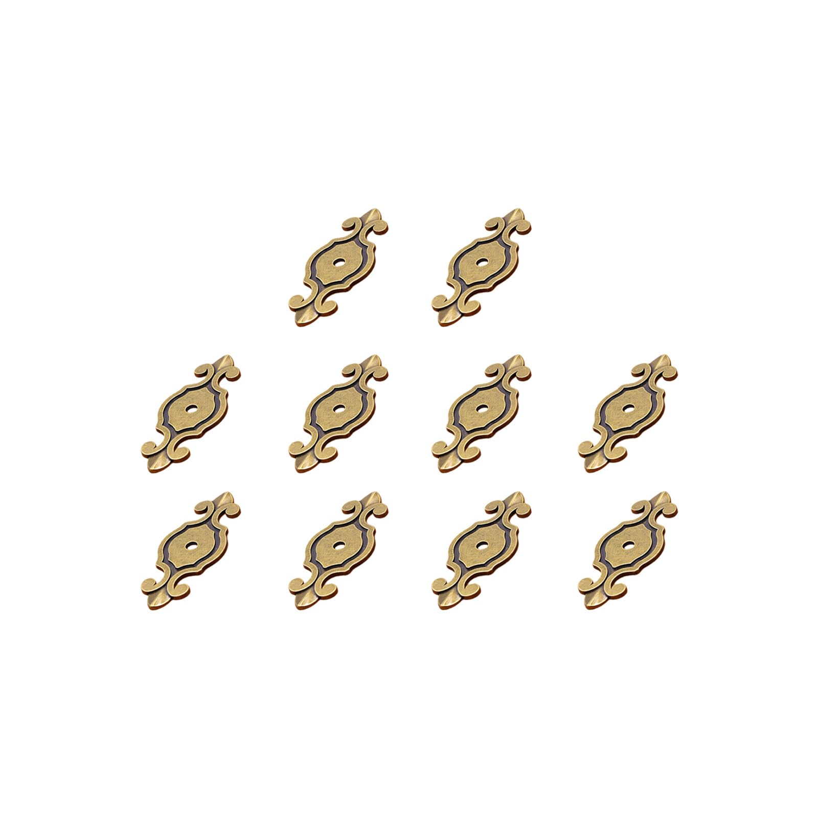 Fentency Accessories 1 Bronze Modern Aesthetic Zincs Alloys Knob Backplate With Smooth For Stylish Decoration And Rusts Protecting In Living Spaces Easyly Install Hardware