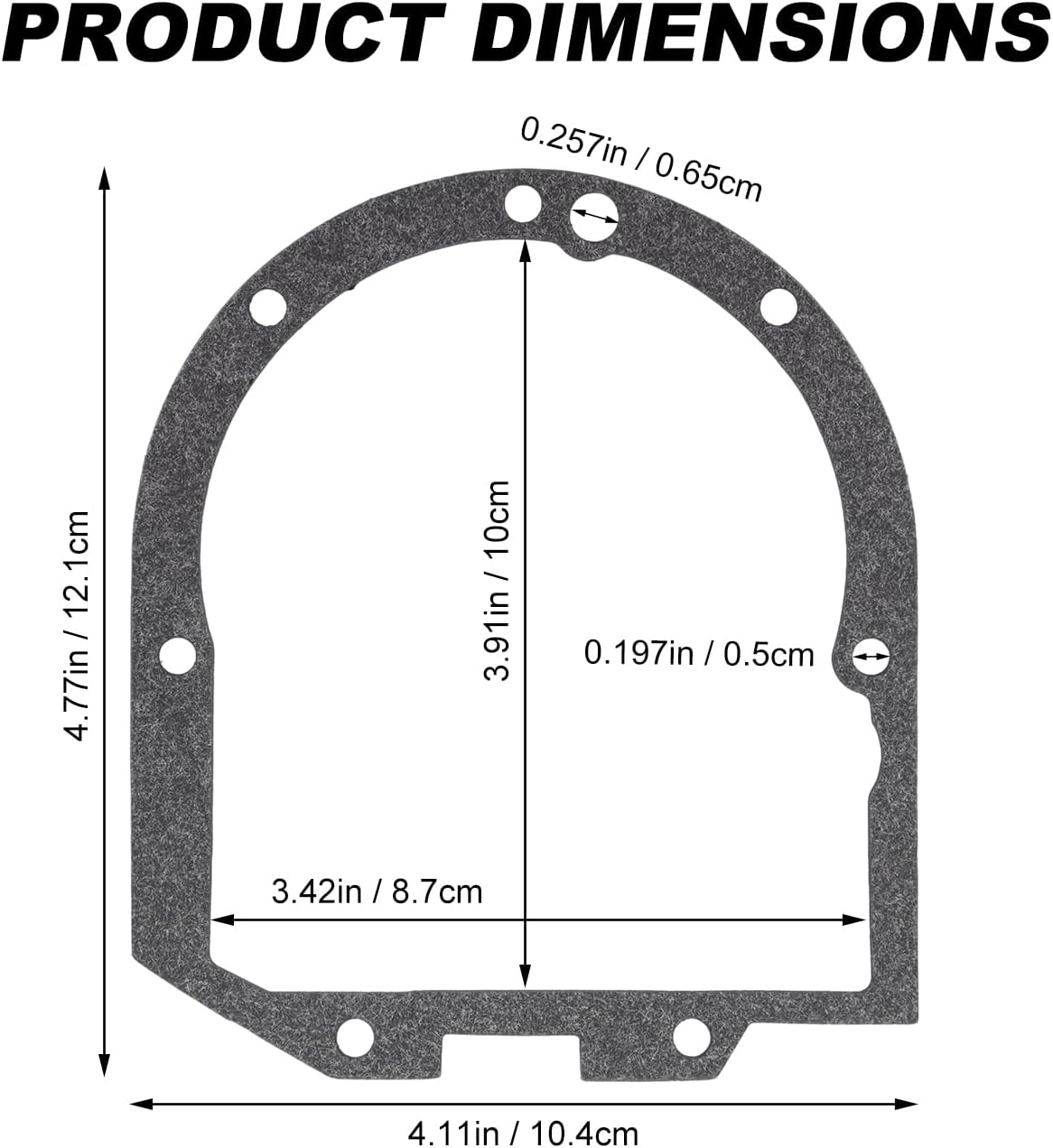 Transmission Case Gasket for KitchenAid Mixer: 4 Pack Transmission Case Gasket Compatibile with KitchenAid Mixer Series K45, K5, KSM75, KSM90, KSM150, WP4162324, 4169822