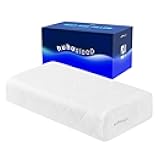 Cube Pillow for Side Sleeper with Firm Layer, Cooling Memory Foam Pillows with Two Side Four Types of Softness for Neck and Shoulder Pain, King or Queen 24