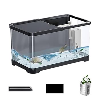 【スターターセット】アクアリウム　水槽セット Amazon | 水槽 アクアリウム スターターキット 一体型水槽セット