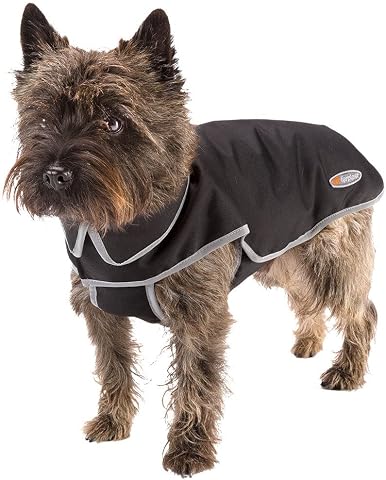 Ferplast Techno 60 Köpek Ceketi, Siyah