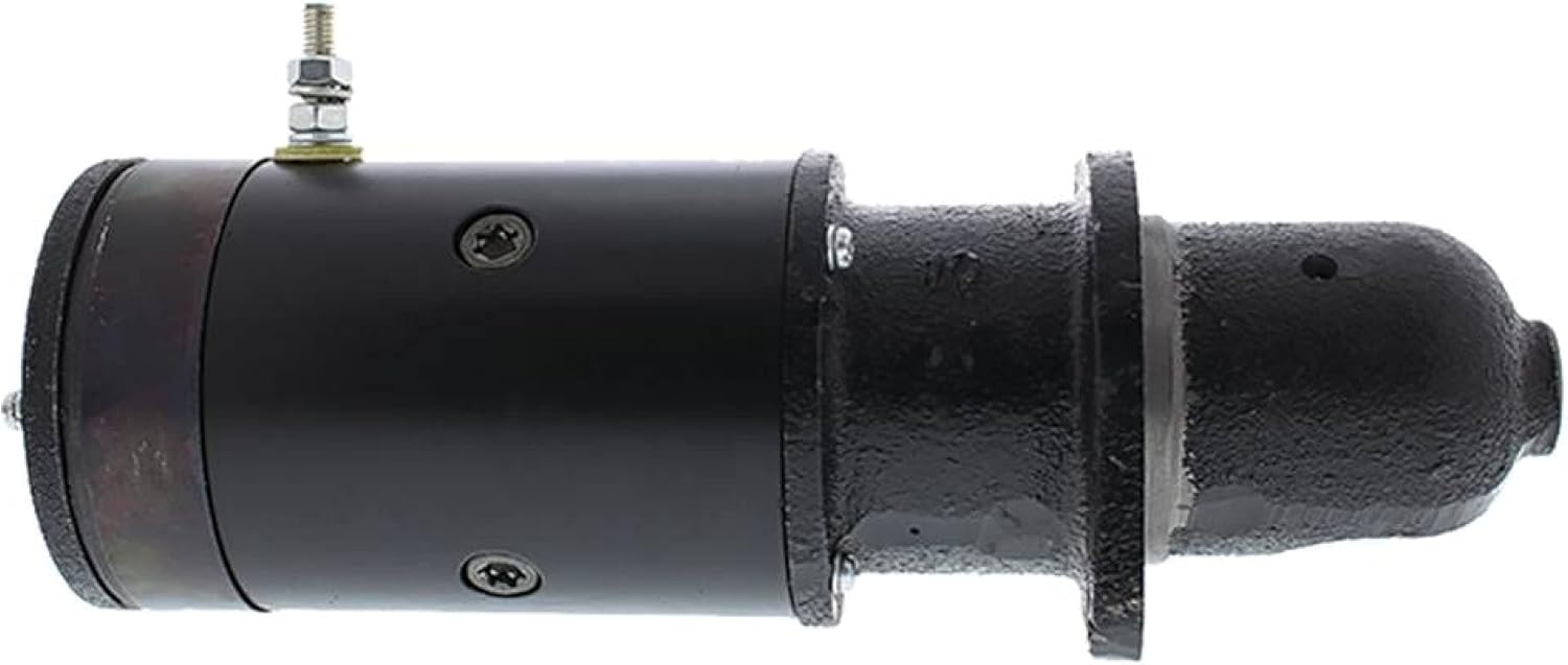 Complete Tractor Starter 1200-0105 Compatible with/Replacement for Massey Ferguson 202 Indust/Const, 204 Indust/Const, 302 Indust/Const, 304 Indust/Const 190004M91, 1900348M91