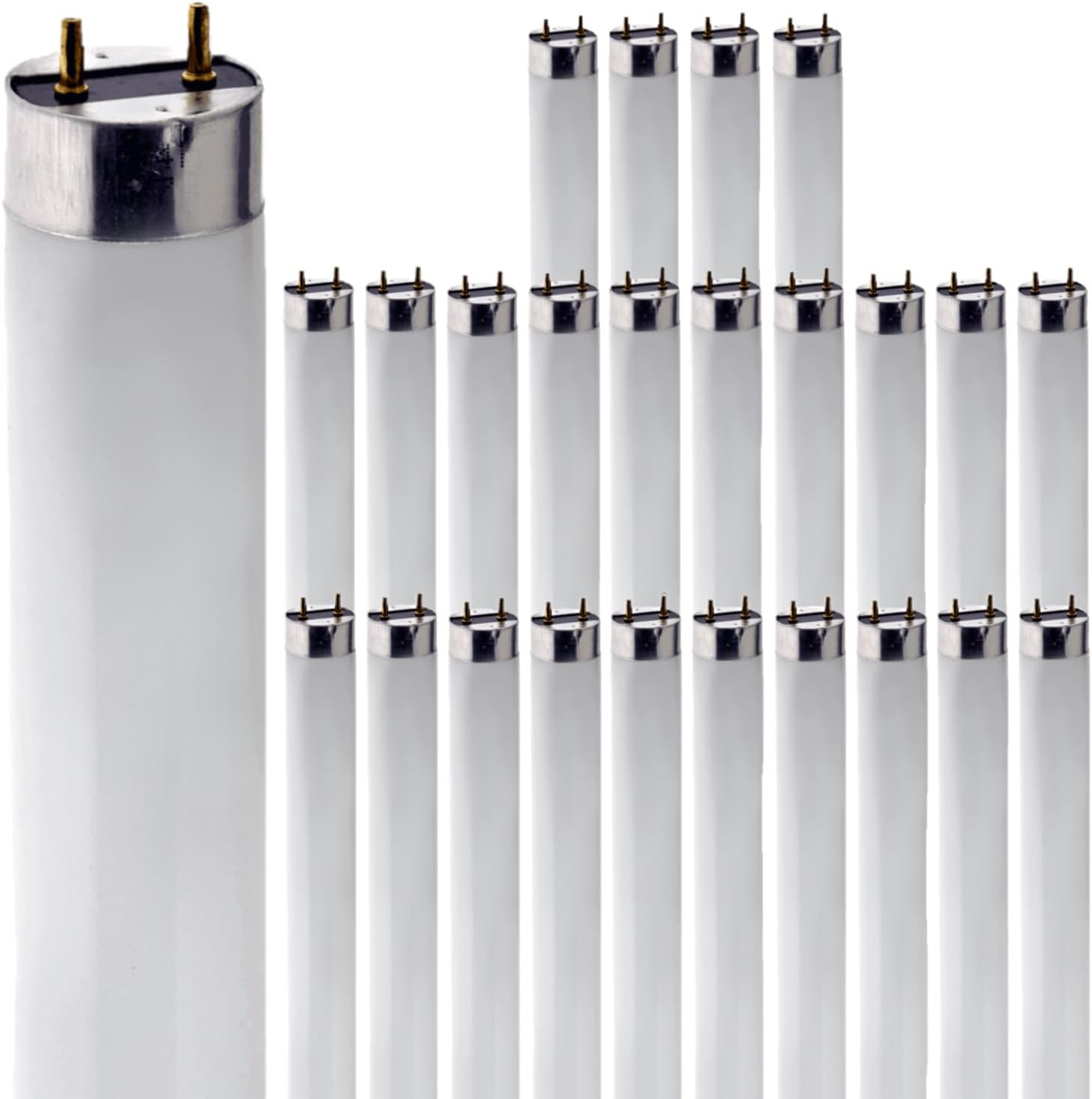 Diodesy- F25T8/835 36 Inch T8 Fluorescent Tube Light Bulb Truetone 25W 3500K Neutral White G13 Bi-Pin Base CRI 82 3 Foot Straight Linear Lamp for Under Cabinet Kitchen Sink RV Pack of 6