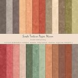 12×12 Boho Scrapbook Paper Vintage Flower Patterned Papers Pad,24 Sheets Double-Sided Bobo Floral Scrapbooking CardStock Paper Pad for Holiday Cardmaking DIY Origami Papers.
