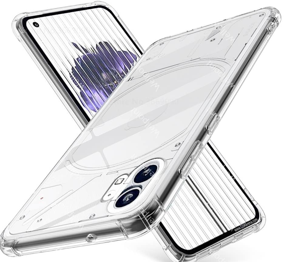 Wellpoint Rubber Compatible For Nothing Phone 1, Anti Shockproof, Crystal Clear Back Case Cover with, Camera Protection case Cover (B0B77NPQQN) Amazon Price History, Amazon Price Tracker