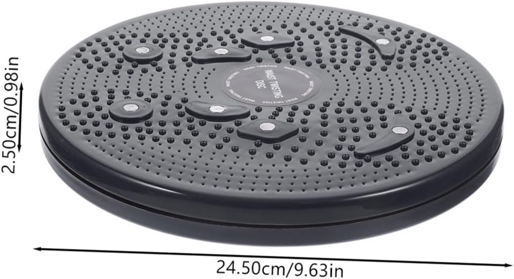 Vaguelly 2pcs Portable Twist Waist Plate for Home Workouts Lightweight Small Indoor Fitness Machine Balance Training Board for Waist Shaping and Core Exercise