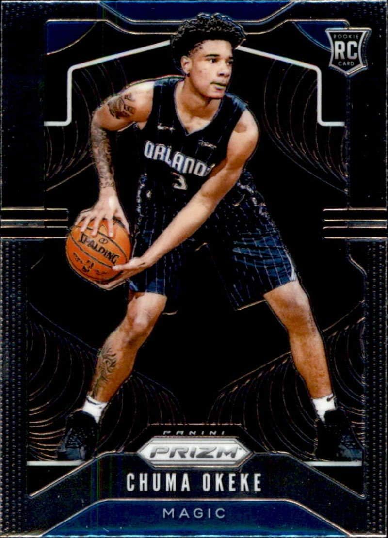 2019-20 Panini Prizm #262 Chuma Okeke Orlando Magic Rookie Basketball Card