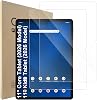 Protector de pantalla de vidrio templado Hianjoo, paquete de 2, compatible con Onn 11" Core Tablet (modelo 2026) / Onn 11" Kids Tablet (modelo 2026), compatible con funda, [claridad HD] [dureza 9] [anti-rayaduras] [fácil instalación] 1