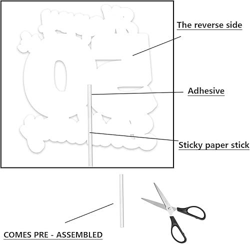 Miniatura 52 de Blue Glitter Happy Birthday 15th Cake Topper Let’s Glow Crazy Party Theme Decoration Supplies Boys Girls Happy Birthday 15 Anniversary Party Decor