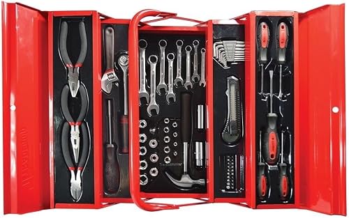 Metal 5-Tray Tool Box 70-Piece Set